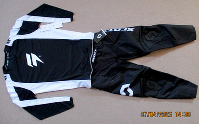 SHIFT SCOTT X-Plore MX MTB Enduro Cross Combo Hose Jersey 34 L Ktm Black Neu Ufo