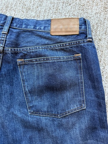 J.CREW 33x30 Jeans Classic Denim Faded Wash Casual 100% Cotton Straight Fit - Picture 7 of 13