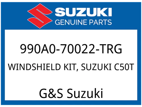 WINDSHIELD KIT, SUZUKI C50T