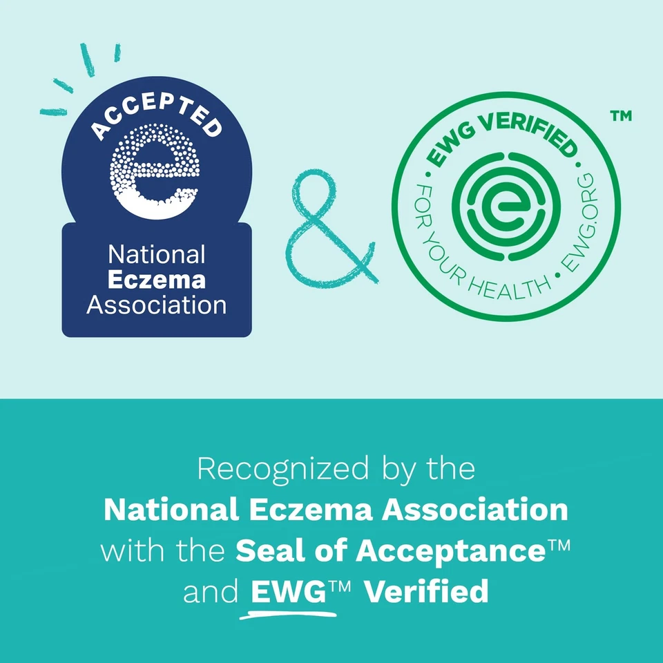 Set de regalo de baño de piel propensa al eccema con aceites naturales - 2 artículos Foto 3 de 4