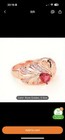 Rose Gold Flamingo Ring Size 7 New — photo 8