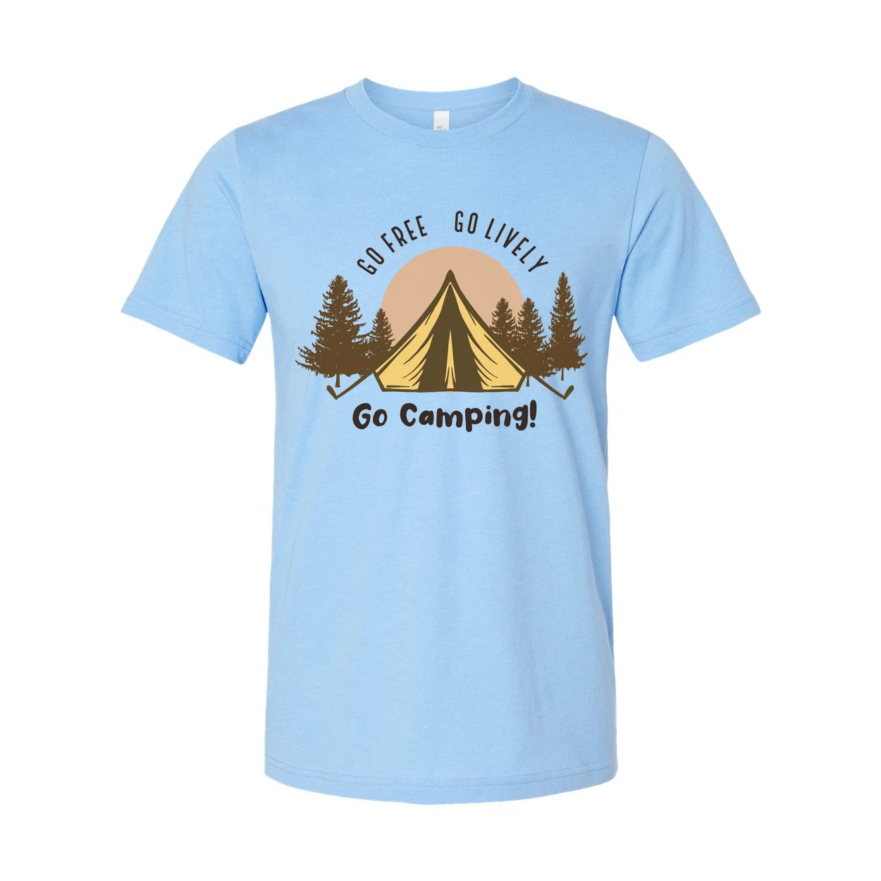 Go Camping Graphic Tee For Outdoors Enthusiasts Unisex Short Sleeve Shirt With T
Opens in a new wind