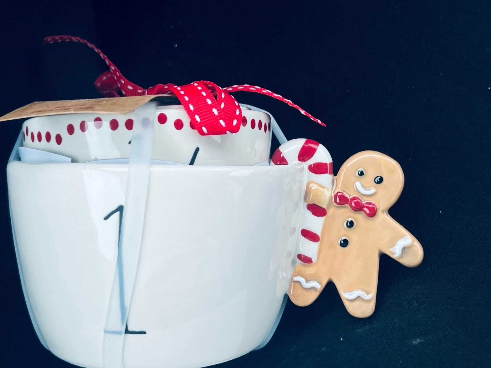 Rae Dunn Gingerbread Measuring Cups New 2025