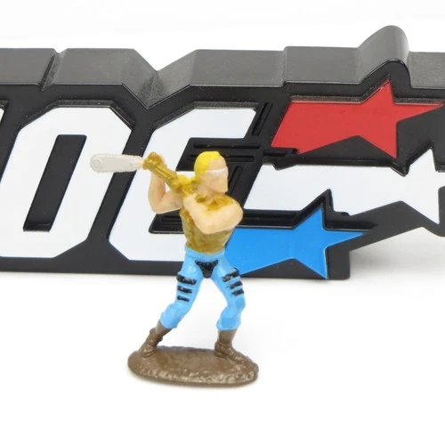 Buzzsaw Dreadnok Vintage 1989 GI Joe ARAH Mini Micro Figure