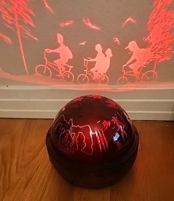 Stranger Things Light Up Rotating Projector Works