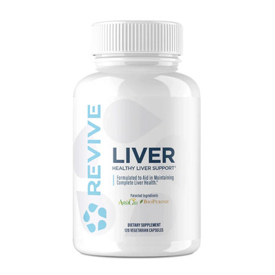 Revive MD Liver Supplement - Natural Detox & Management Formula - 120 Capsules