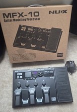 NUX MFX-10 Guitar Modeling Processor Multi-Ef...