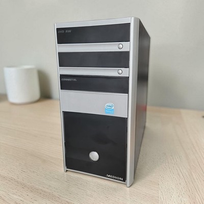 Medion Retro Gaming PC Windows XP SP3 Intel Pentium D MSI Nvidia GeForce 7300 SE