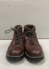 Timberland Mens 10071 Brown Leather Lace-Up Boots 9W