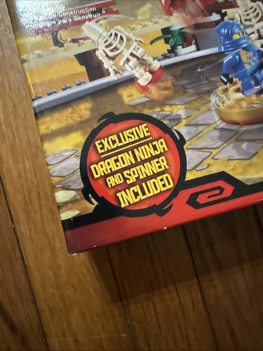 LEGO Ninjago The Golden Weapons Skeleton Bowling Set 2519 njo016 Jay DX (2011) - Picture 2 of 13