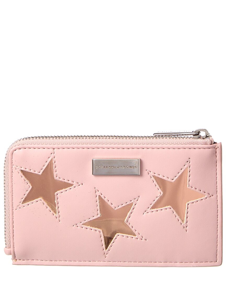 Футляр для карточек Stella Mccartney Stars Женский розовый