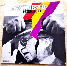 Pedro Faura: Manifiesto, LP  1975 !!
