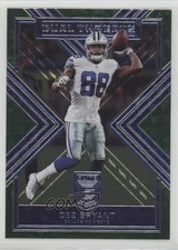 2018 Donruss Elite Dual Threats Green Dez Bryant #DT-6 g6p