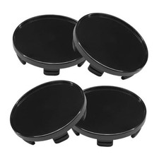 4PCS Car Wheel Center Cap, ABS Snap-in Wheel Hub Cap with 54mm/2.13'' Black