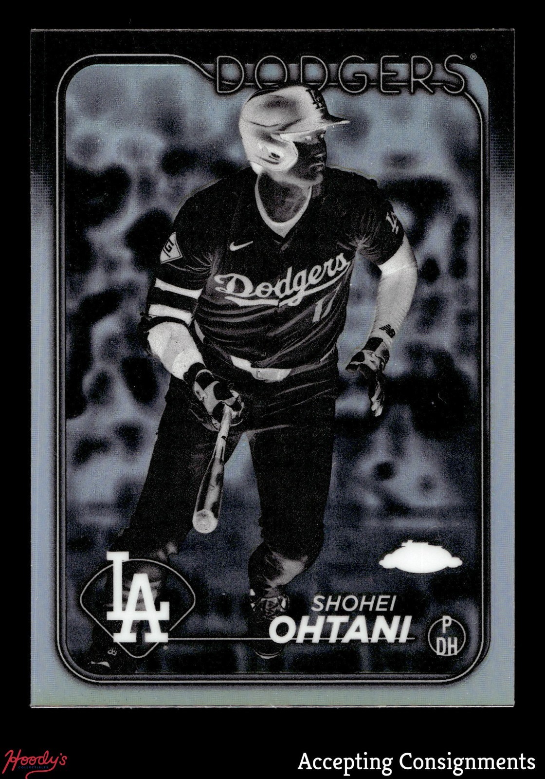 2024 Topps Chrome Negative Refractor #1 Shohei Ohtani DODGERS