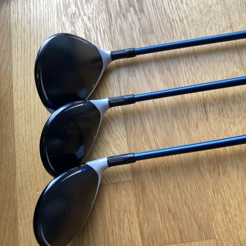 TaylorMade SIM2MAX FairwayWood 3W 5W 7W RH tm50 graphite Flex Stiff HC Used - Picture 2 of 11