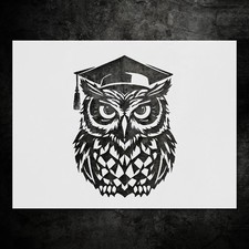 Skull Design Halloween Crafts Wall Art Reusable Plastic Stencil - StencilAir