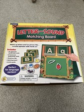 Lakeshore Letter-Sound Matching Board with 78 Tiles Complete Set