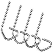 4PCS 3-1/4" Hitch Pin Clip Grab Pin Lock for Convertible Hand Truck Replacement