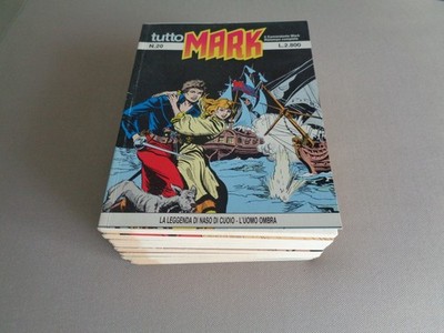 LOT OF 10 COMIC BOOKS ALL MARK FROM N°11 TO N°20 SERGIO BONELLI PUBLISHER 1990/91