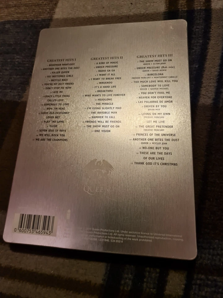 Queen - The Platinum Collection Steelbook 3 CD Set Greatest Hits 2013 - Bild 2 von 4