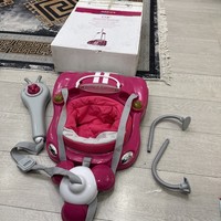 Kiddicare Car Doorway Bouncer / Baby Jumper – Fun Activity Seat - pink KC27747