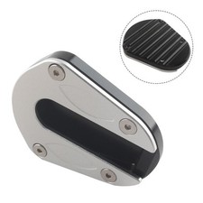 Black Support Foot Side Stand Enlarger Plate Kickstand Pad For BENELLI TRK 502