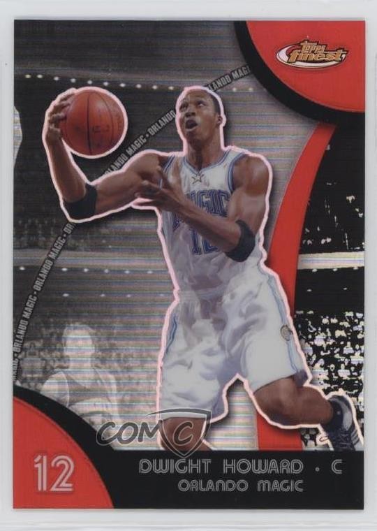2007-08 Topps Finest Refractor Dwight Howard #36 HOF 18jt