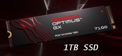   1TB - FACTORY SEALED  SANDISK Optimus GX PRO 7100 PCIe 4.0 NVMe 1TB SSD