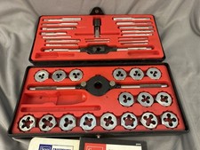 Vintage Sears Craftsman Kromedge 37 Piece Tap And Die Set 9 5206