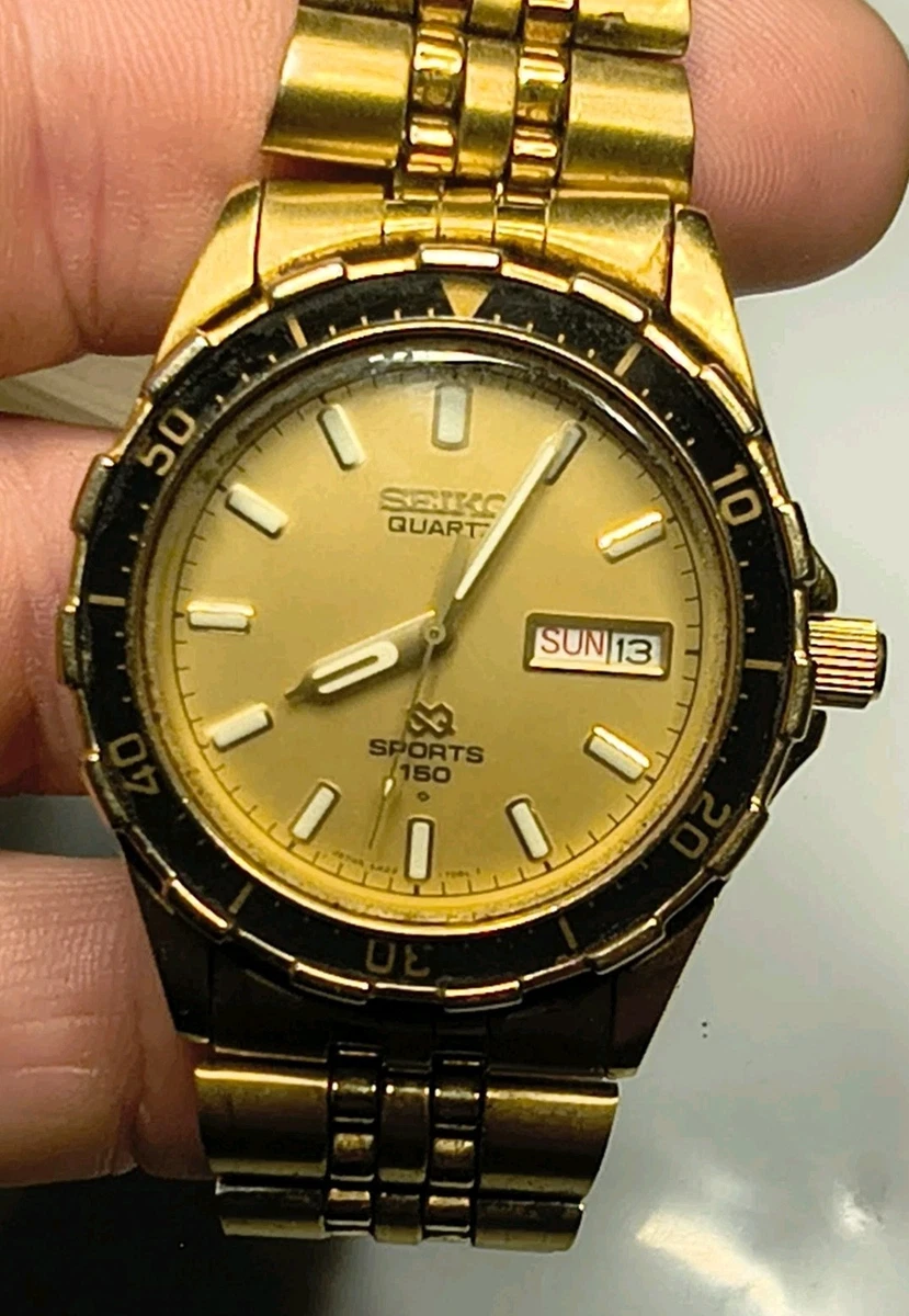 Analog Wristwatches Men Seiko Sports 150 for sale | eBay