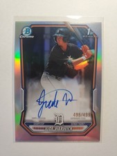 2026 Bowman Chrome Jude Warwick 1st Refractor Auto 496/499