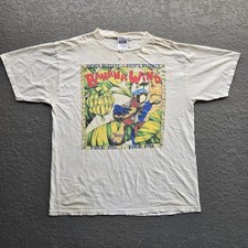 Vintage THRASHED 1996 Jimmy Buffett Banana Wind Tour T-Shirt Size XL