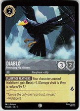 Diablo Protecting His Mistress 193/204 Attack of the Vine Disney Lorcana
