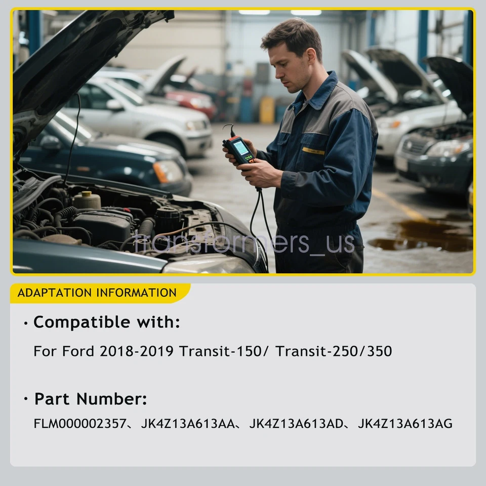 Tercera luz de freno LED lámpara de parada para Ford Transit-150 / Transit-250/350 2018-2019 Foto 2 de 4