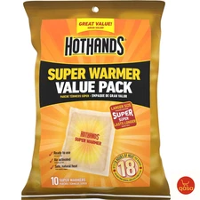 HotHands Hand & Body Warmers | 18-Hour Air-Activated Heat Packs | 10 Count