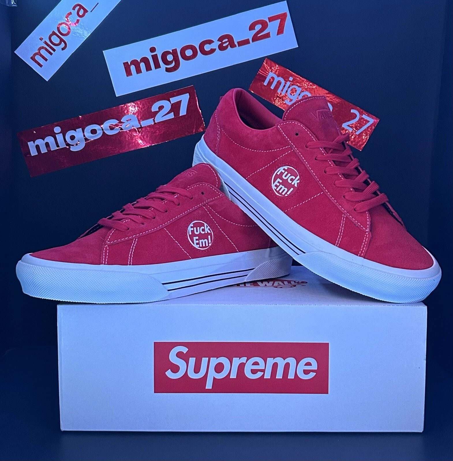 Vans Supreme taille 10 M neuf jamais utilisé.