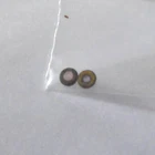 2 ILLINOIS 18 SIZE BALANCE JEWELS #16017 UPPER 2.43MM HOLE: 12 NOS  --- BB-1284