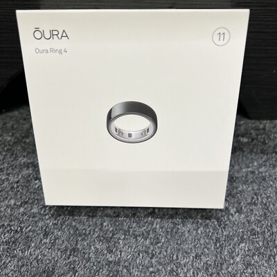 Oura Ring Gen 4 Black Smart Ring Size 11 | eBay