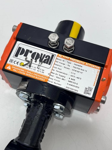 Proval PA040DA Pneumatic Actuator 8 Bar G1/4 - Picture 3 of 9