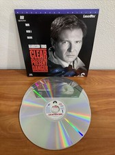 Clear And Present Danger Laserdisc Harrison Ford