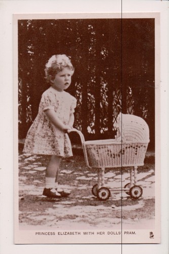 Vintage Postcard Queen Elizabeth II of Great Britain As a Young Princess
