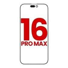 Front Glass Lens Replacement for iPhone 16 Pro Max Screen