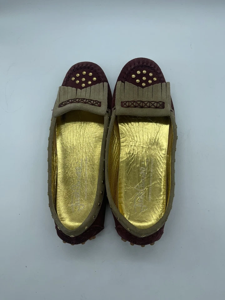 Mocasines Just Cavalli Borgoña Mujer Talla 8-9 Foto 3 de 4