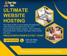 Super Cheap Webhosting works with Wordpress & HTML - Special Offer $10.00 a year