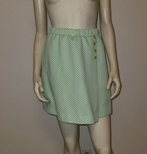 DAISY'S ORIGINALS OF MIAMI Vintage Polyester Skort