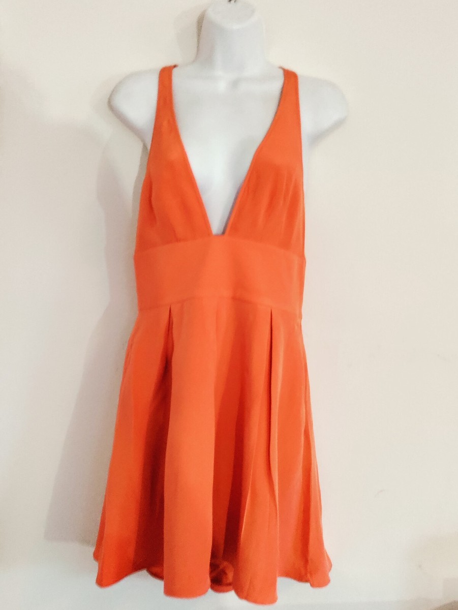 jay godfrey orange dress Jay Godfrey Justine Dress in Sunkist