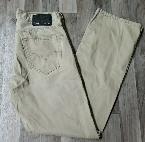 Levis 559 Etiqueta negra para hombre tan Pantalones Talla 30X34 | eBay