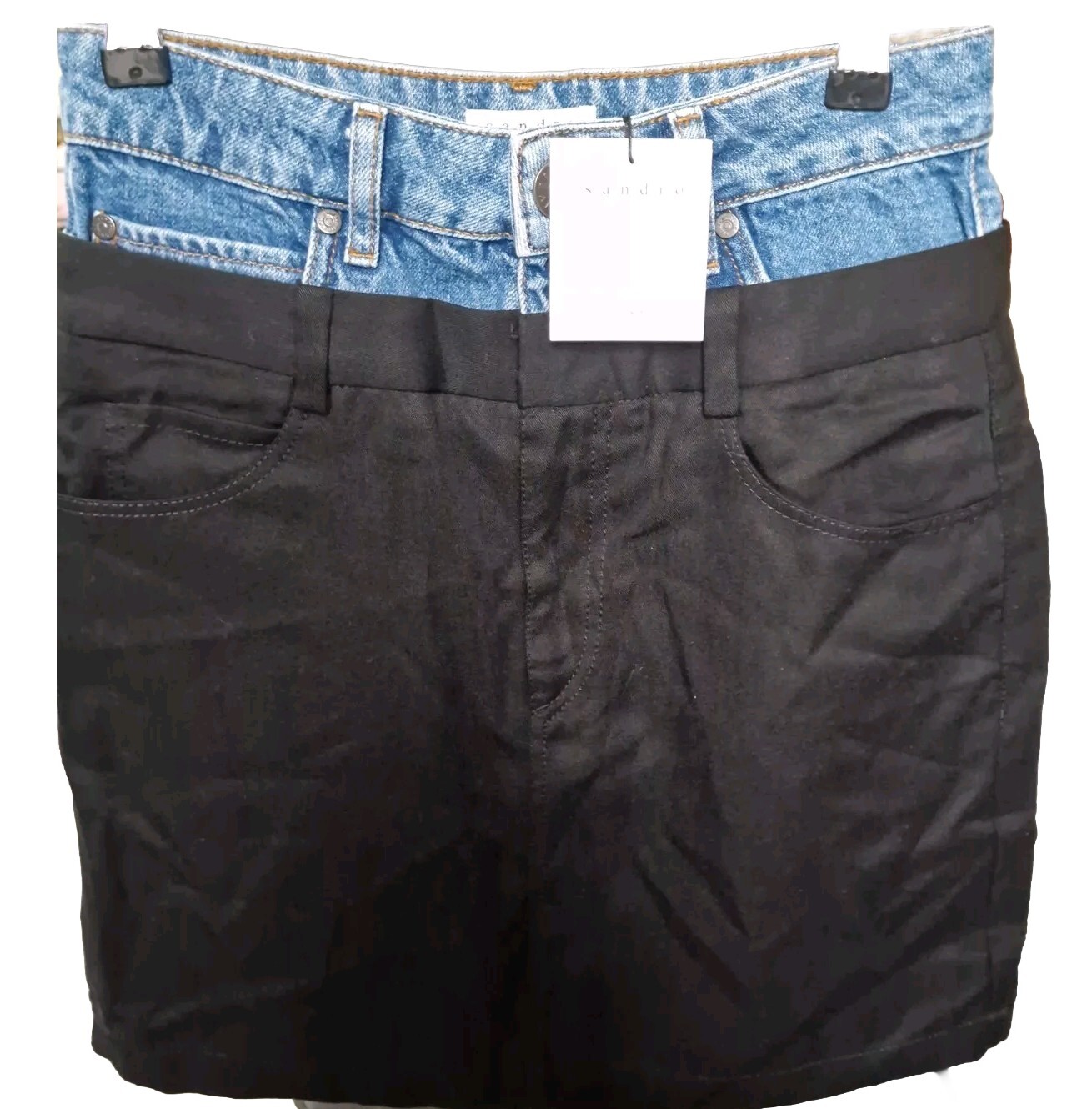 Falda capri Sandro Prais para mujer talla US 1, UK 8, EU 36