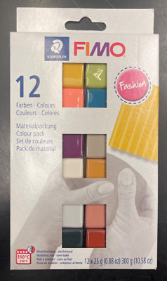 Fimo Professional Soft Polymer Clay 12/Pkg-Fashion